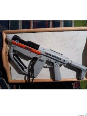 PS3 Move Sharp Shooter Gun + Playstation 3 Navigation & Motion Controllers